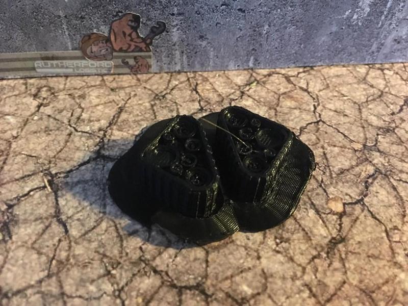 Traingular tank tracks half track 1 64 scale gaslands mod.