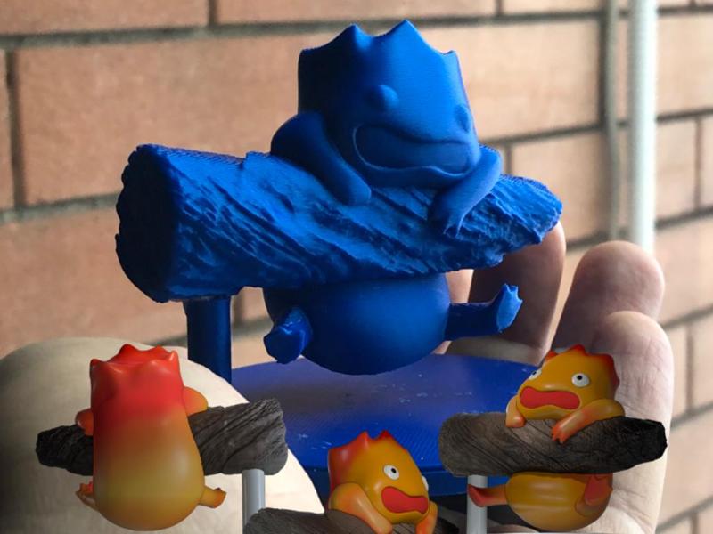 Calcifer Diorama ghibli