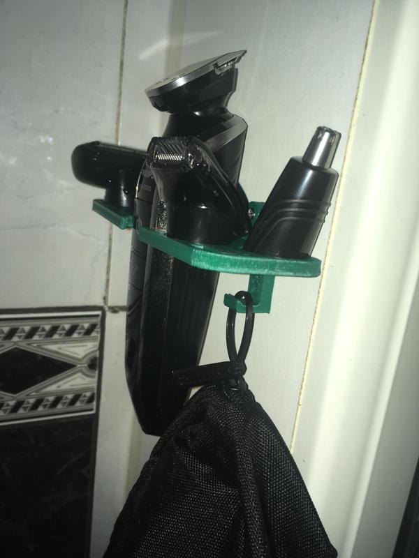 shelf/hanger for Philips trimmer