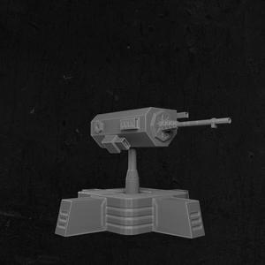 Static automatic turret