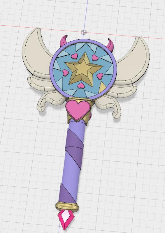 Star vs. evil Forces butterfly wand