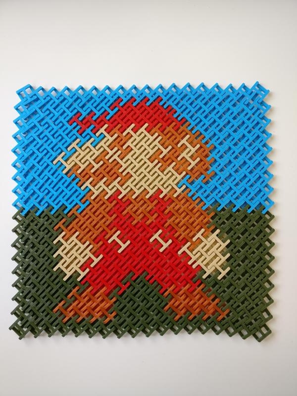 Chainmail - Multi Material 3D Printable Fabric