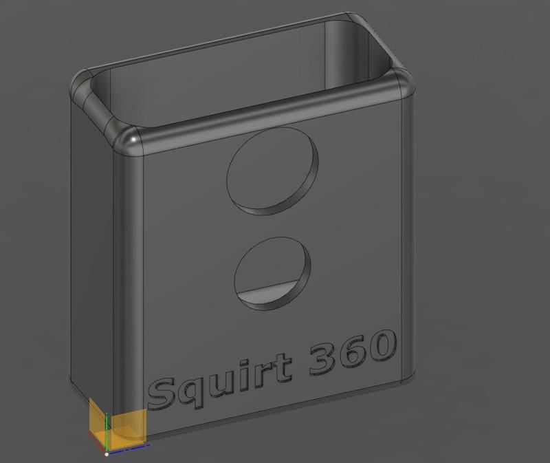 Insta360 One X Squirtv1 and v2 Mount