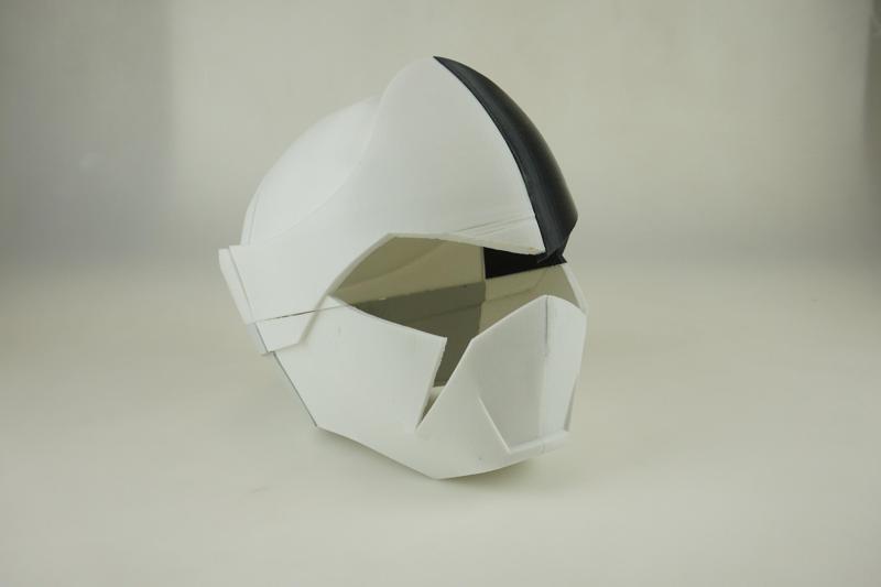 Red Super Megaforce power ranger helmet