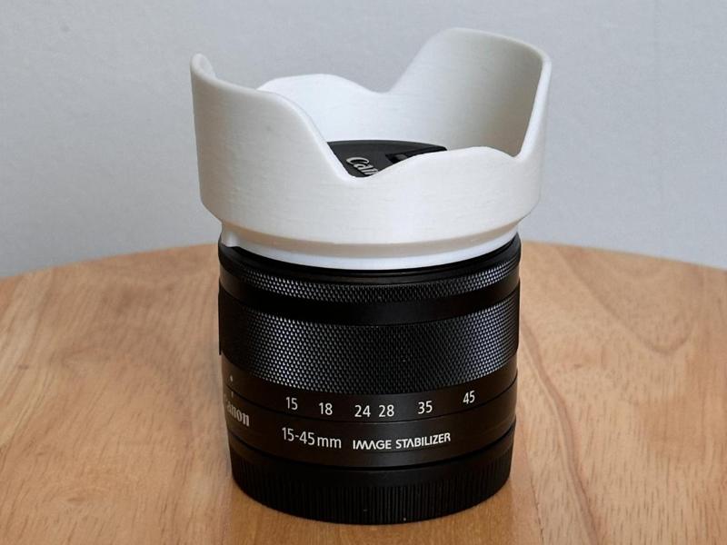 Lens Hood for Canon EF-M 15-45mm Lens