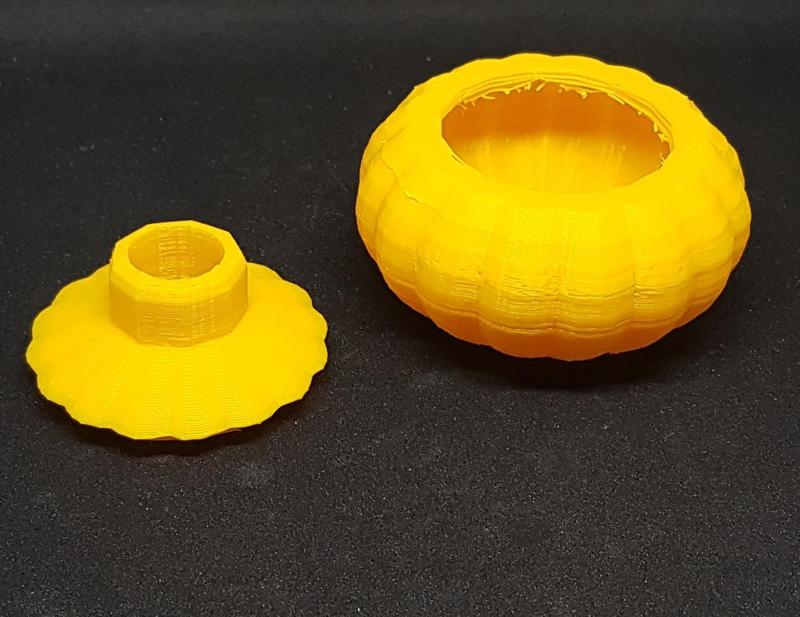 Pumpkin M&M Dispenser