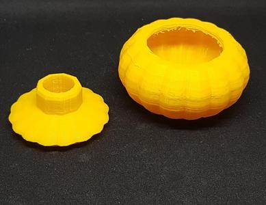 Pumpkin M&M Dispenser