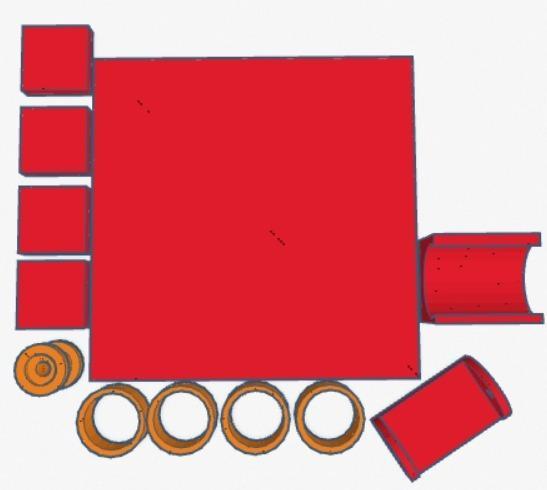 Hardware for Candy Dispenser