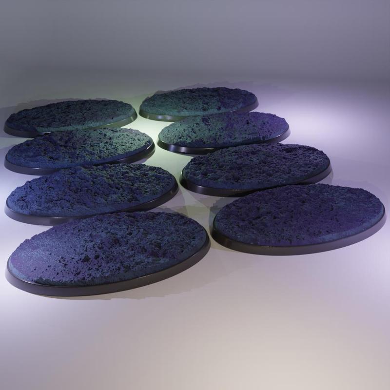 8x 90x52mm base with rough ground (+toppers)