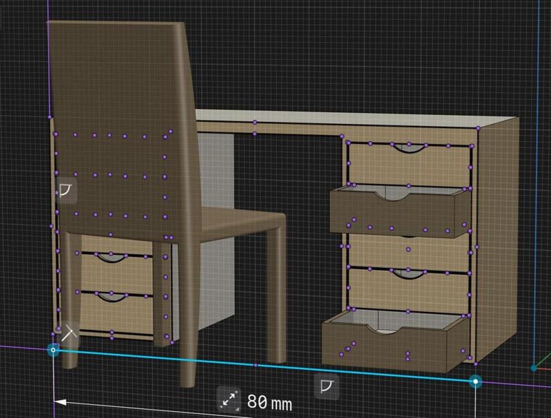 Miniature Multi-layered Bookshelf 1/12 scale for Doll House, Doll Furniture
