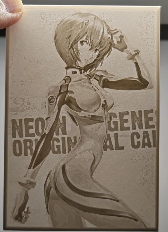 Rei Ayanami Lithophane