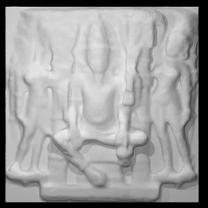 Sculpture at Ukhimath Temple