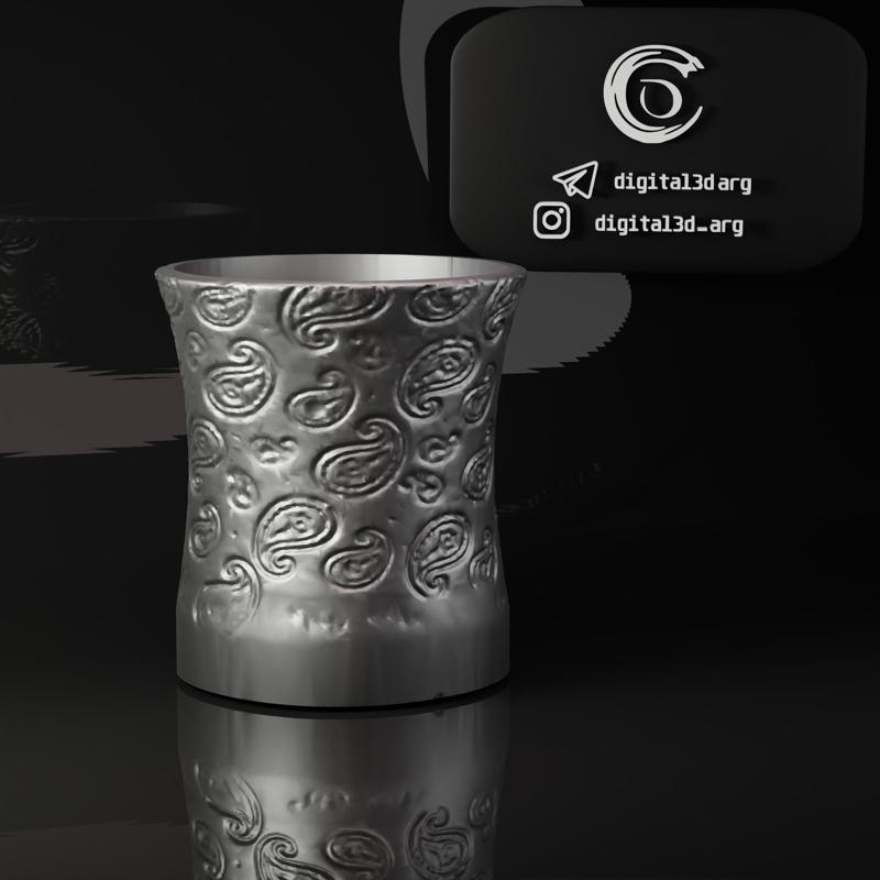 MATTE MANDALA METALLIC STYLE 17