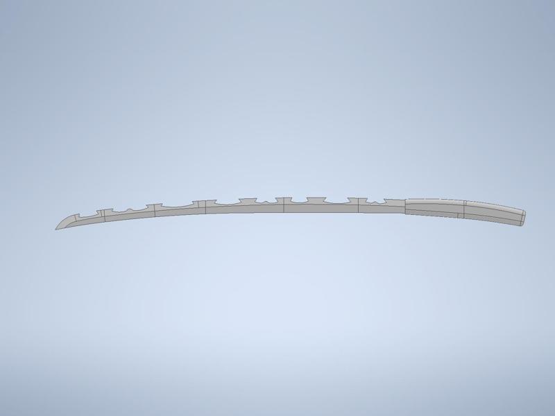 Demon Slayer Inosuke Hashibira Nichirin Blade