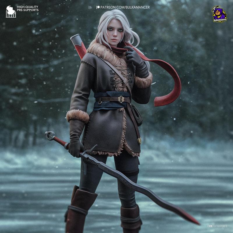 Ciri | The Witcher | 229mm