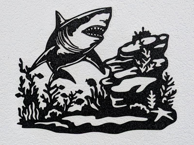 Wall Art - Ocean with a Shark