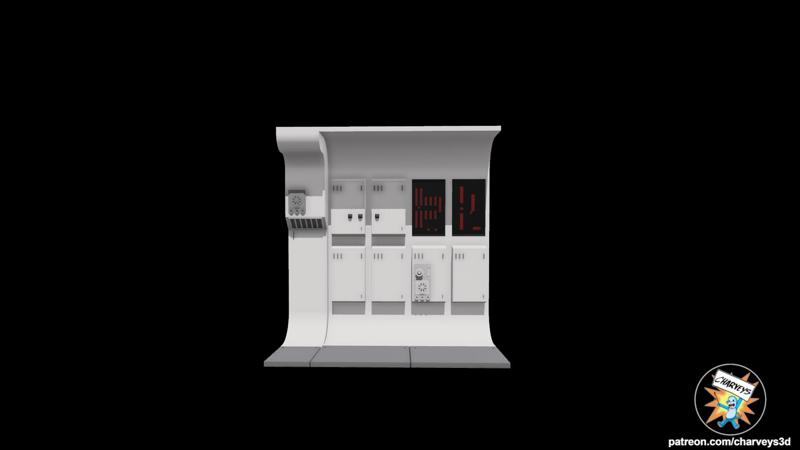 Star Wars Tantive IV Corridor Diorama for 3.75" and 6" figures