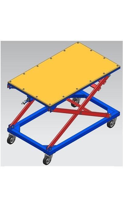 Adjustable Scissor Lift Table