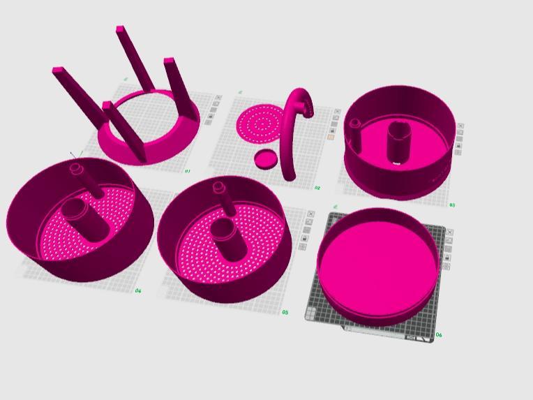 Canister Filter (19L Water Bottle Top Filter)