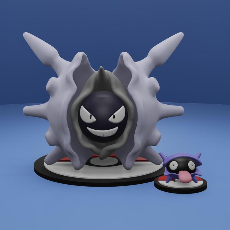 Pokemon No. 090, 091 Shellder, Cloyster