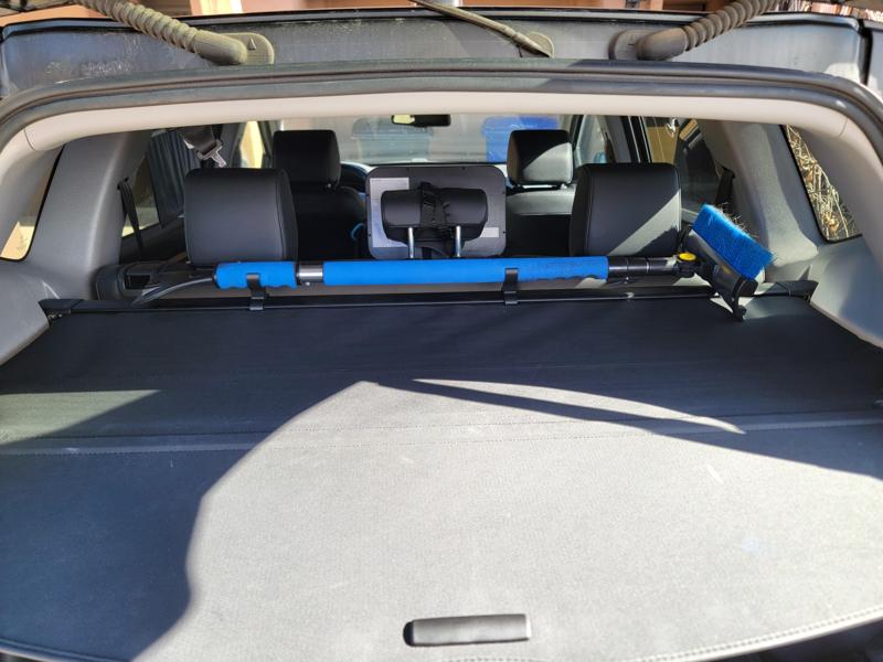 CR-V Ice Scraper holder - Attaches to retractable cargo cover (2017-2022)