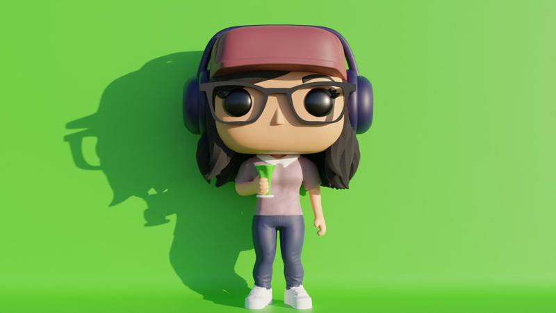 Funko Girl with Frappe