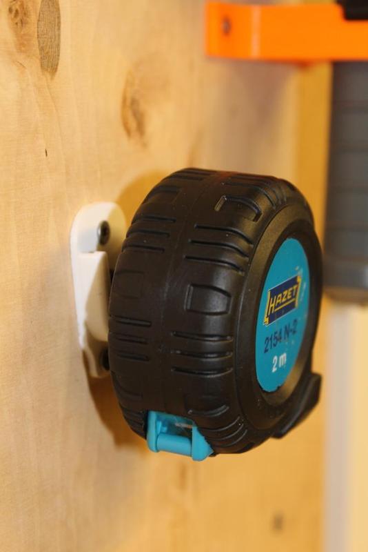 Hazet measuring tape compatible wall mount