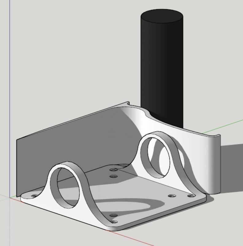 Modular Wall Mounted Headphone Rack