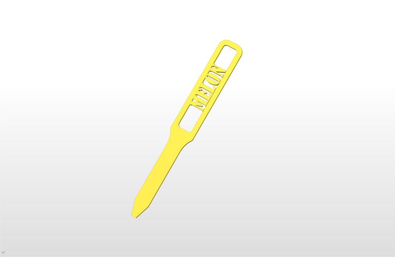 Melon - garden marker