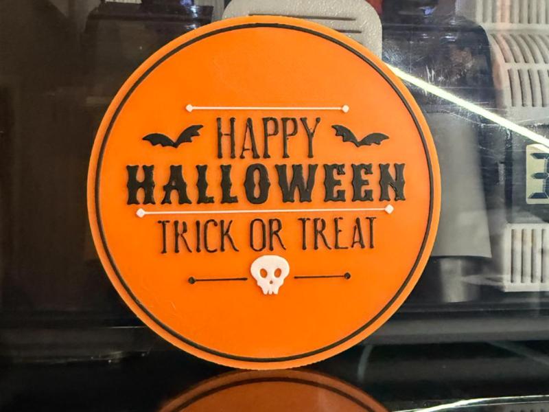 HAPPY HALLOWEEN TRICK OR TREAT - COASTER