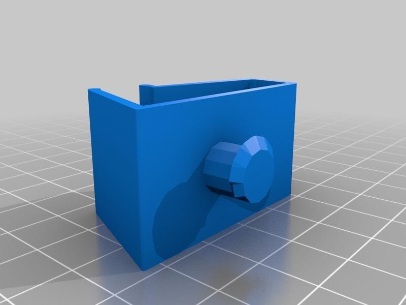 Plastic clamp for table