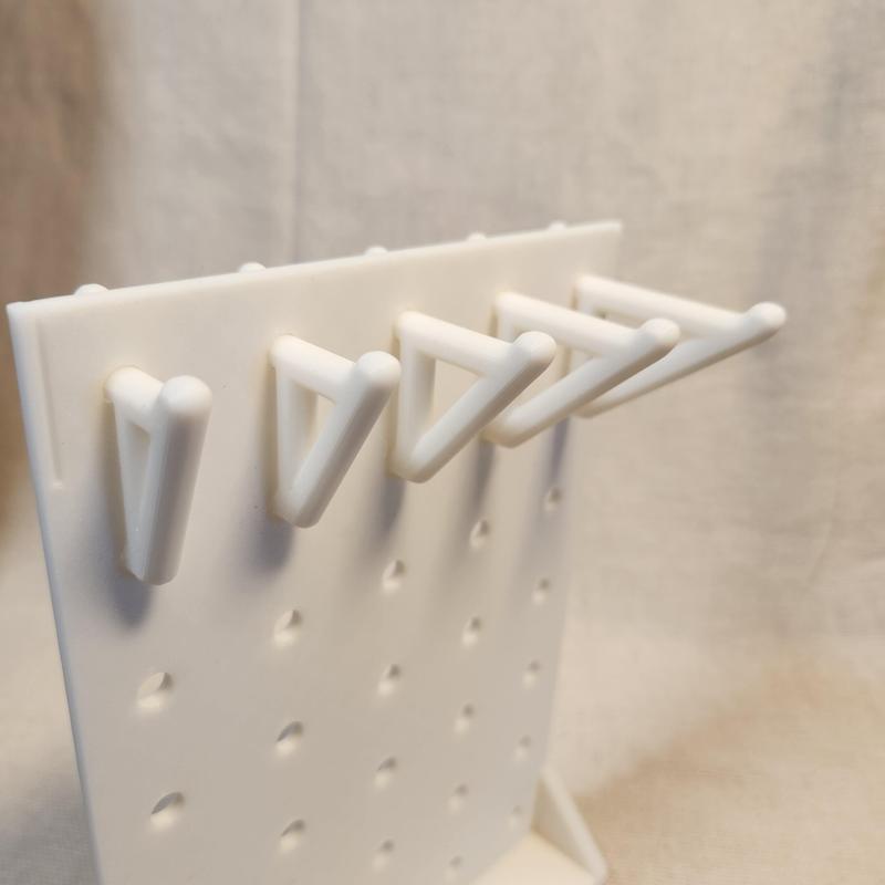 Heavy Duty Pegboard Hooks, 1/4" 1/2" 3/4" 1" 1 1/4" Release 01