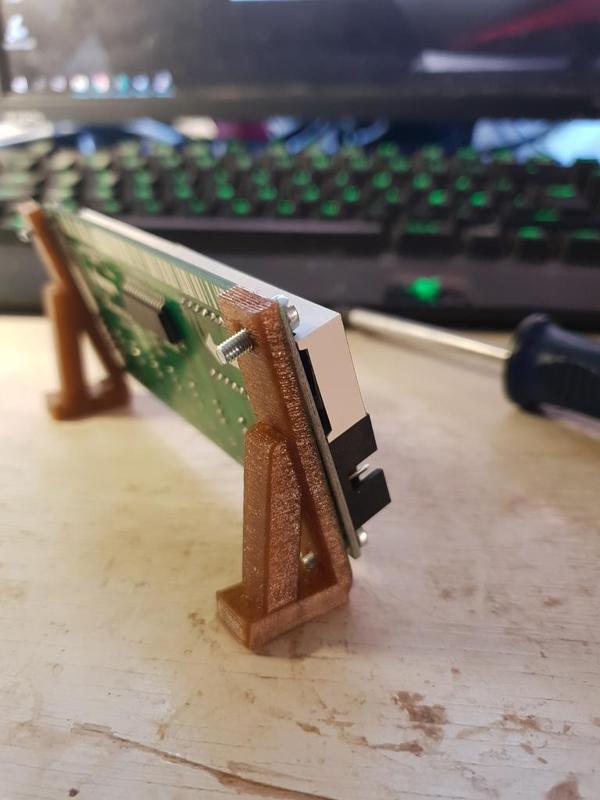 Small bracket for keeping JY-MCU JY-LKM1638 upright on the table