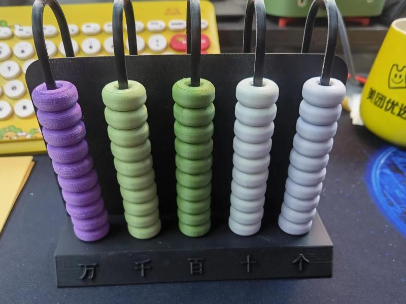 Elementary School Abacus Counter