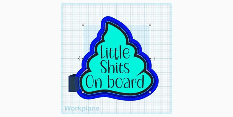 Little shits on board