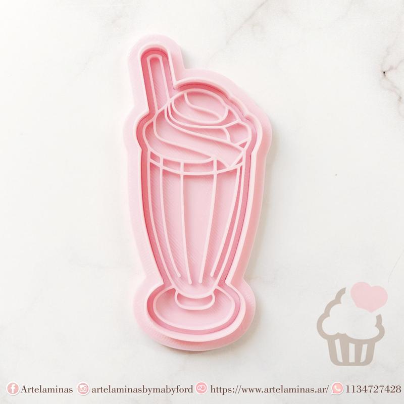 Ice Cream Milkshake Cookie Cutter