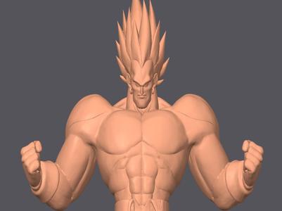 Fusion Android Dragon Ball Z 3D Model