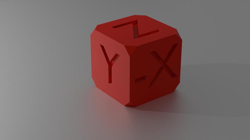 Calibrating cube