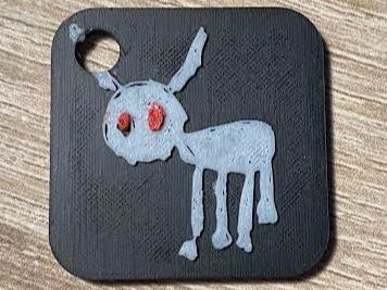 Drake-for all the dogs keychain