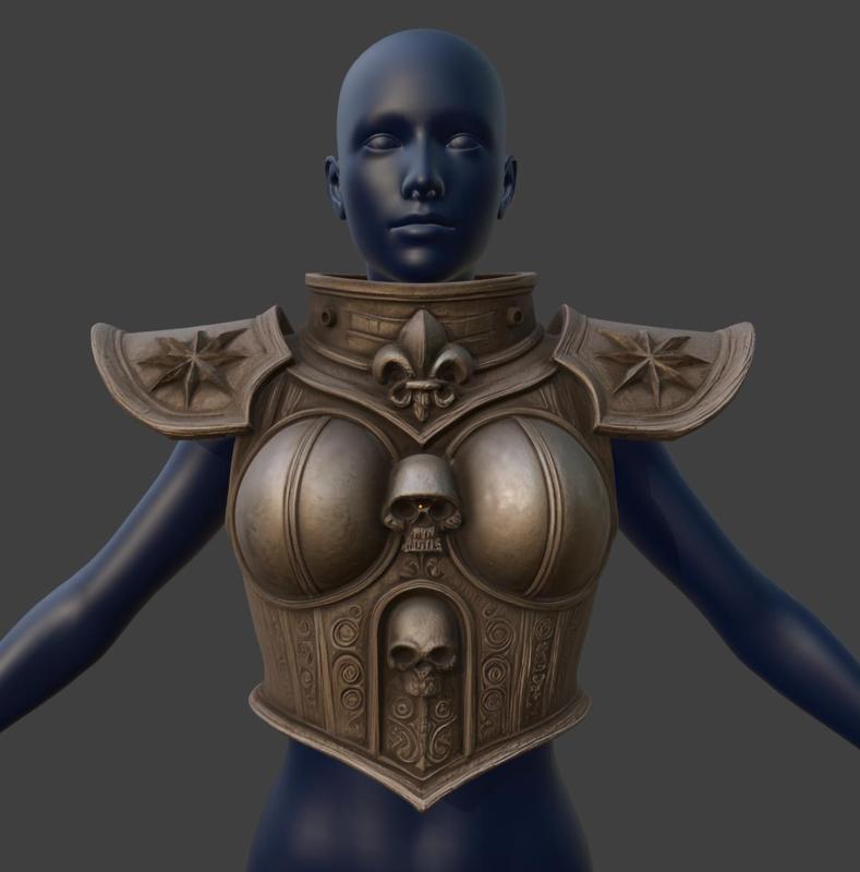 Battle Sister Breast Armor