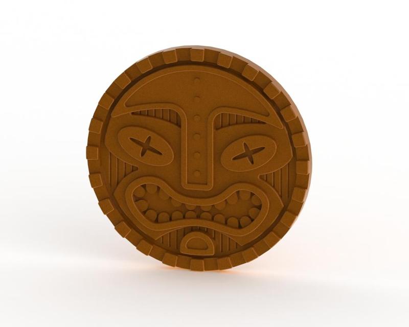 Tiki Coaster