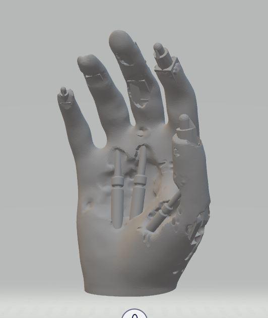 T2 battle damaged arm