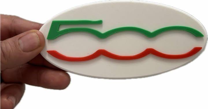 Fiat 500 Logo (Decoration)