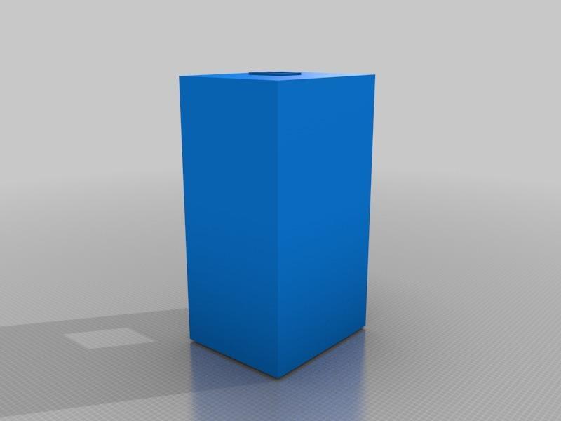 A small sectioned house