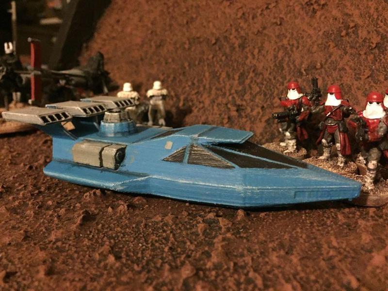 V-35 Courier Landspeeder (Star Wars Legion scale)