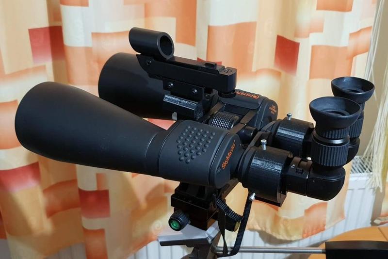 Astronomy Right Angle Adapter for Binoculars