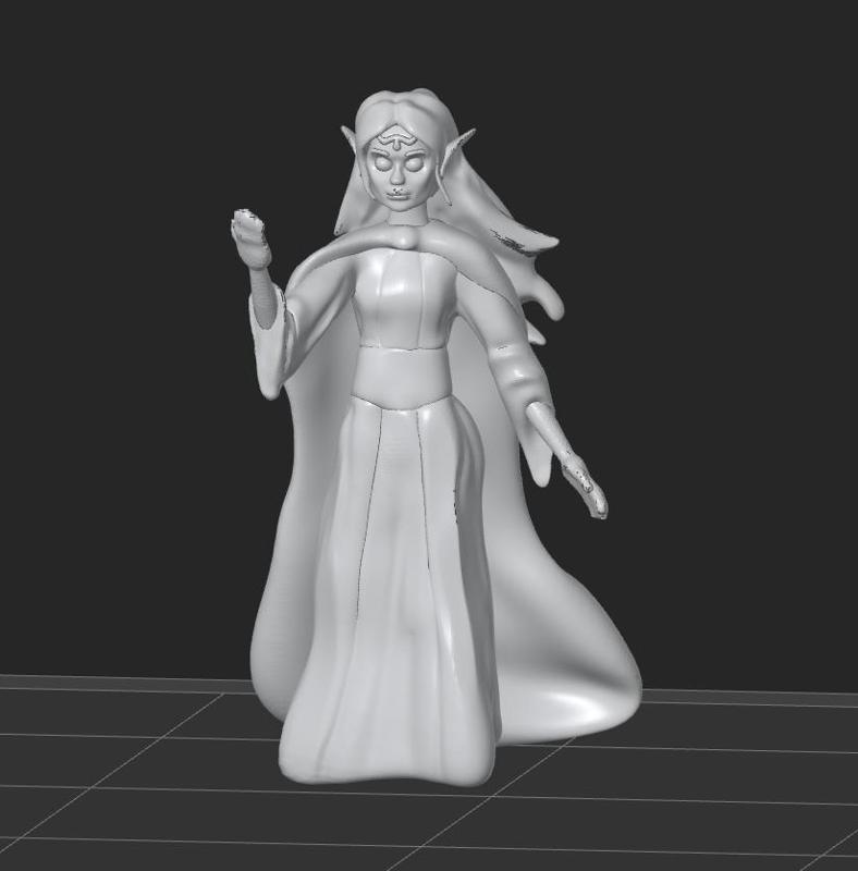 Druid Elf figure