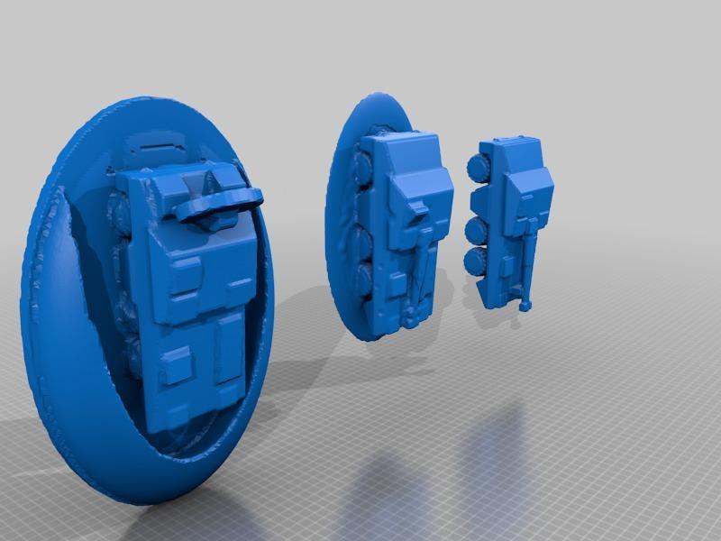 ROBOTECH EBSIS EDF Tank Destroyer and Radar Emplacement