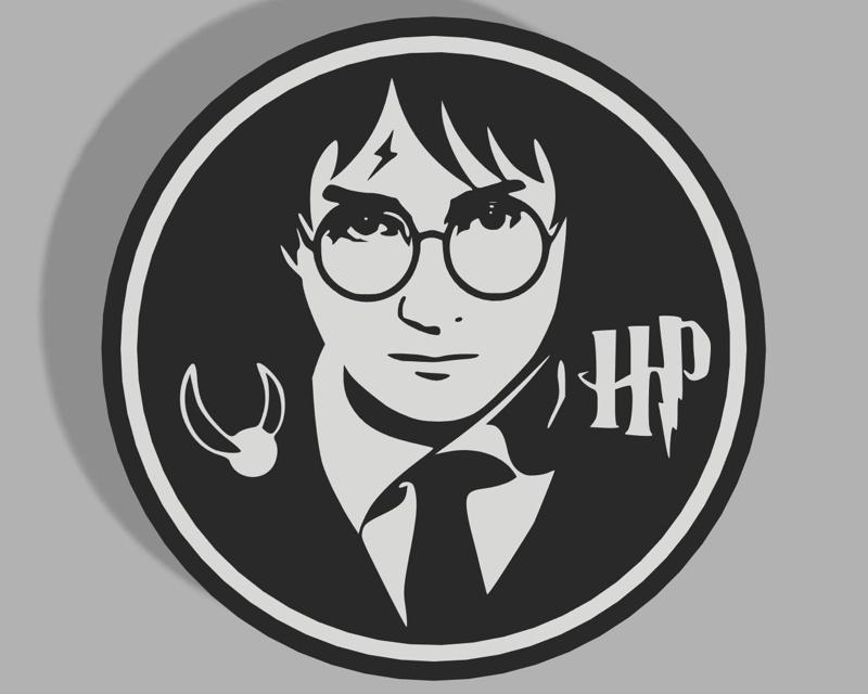 Harry Potter - Harry and snitch coaster