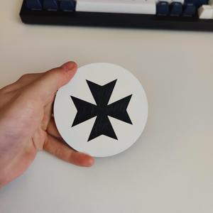 Black Templars coaster for SnapCoast